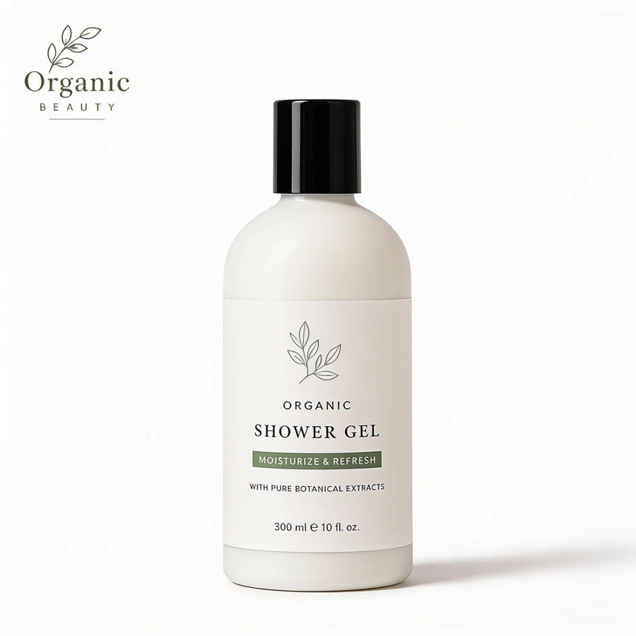 Organic sprchový gél s rastlinnými výťažkami 300ml